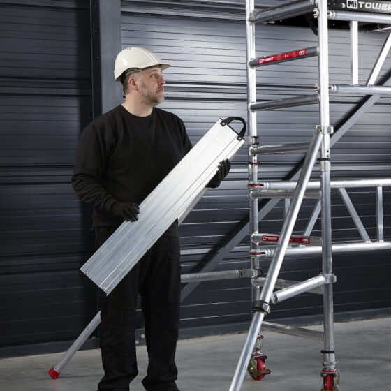 Aluminium toeboard set MiTOWER